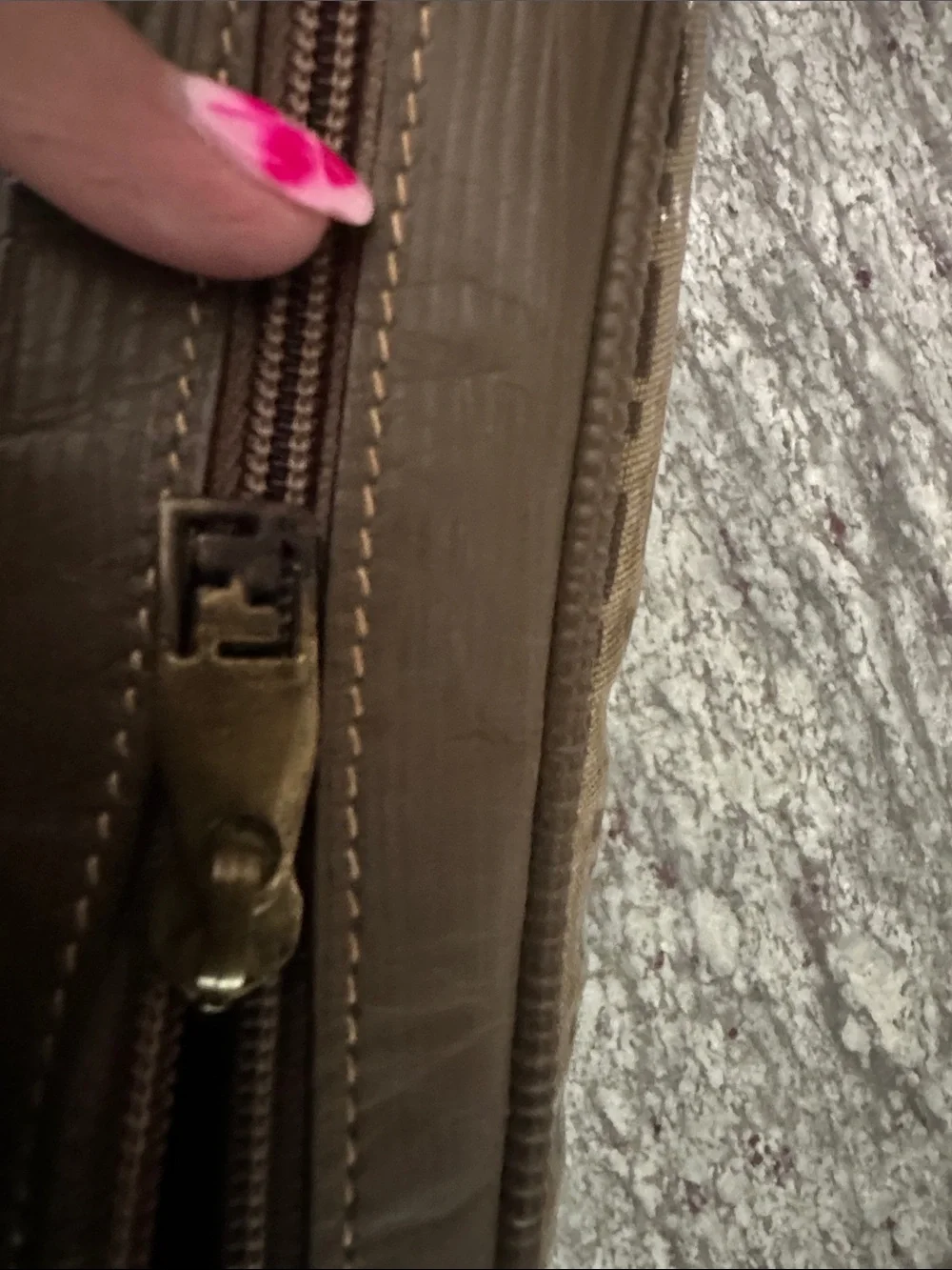Fendi Zucca FF Monogram small crossbody/ camera bag
